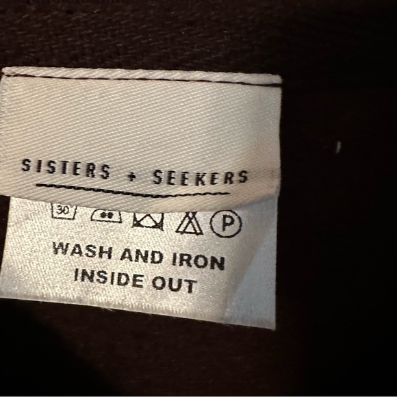 Sisters & Seekers Brown Cozy Oversized Pull Over Sweater - Picture 3 of 6